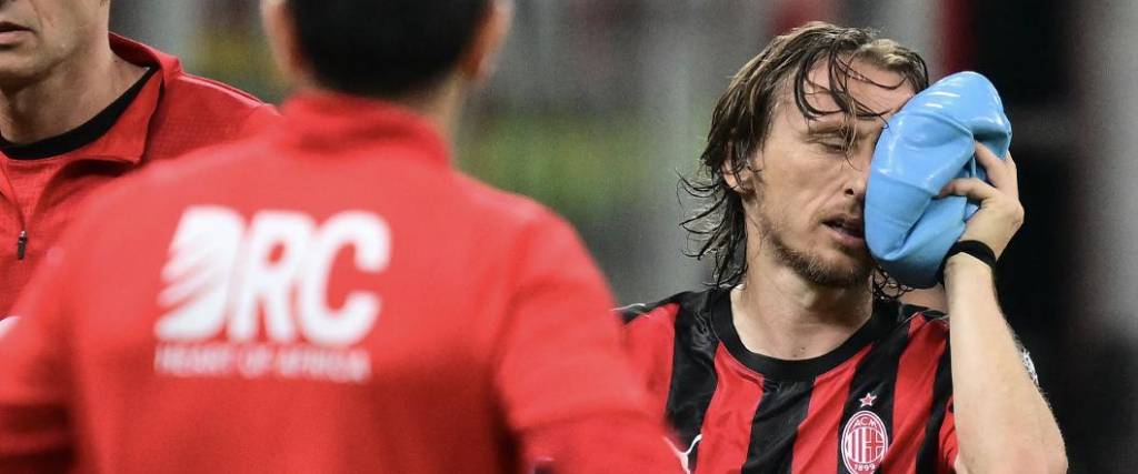 El mediocampista croata, de 40 años, sufrió una fractura de pómulo y fue operado tras el partido con la ‘Juve’