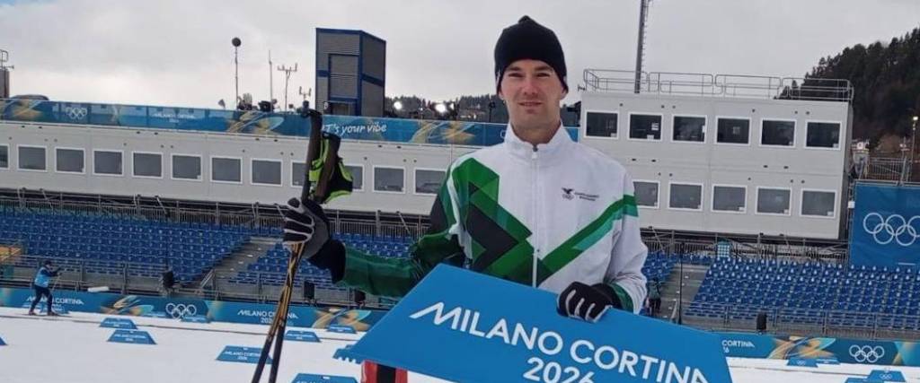 El finlandés-boliviano Timo Grönlund hizo su debut en los Juegos Olímpicos de Invierno este domingo.