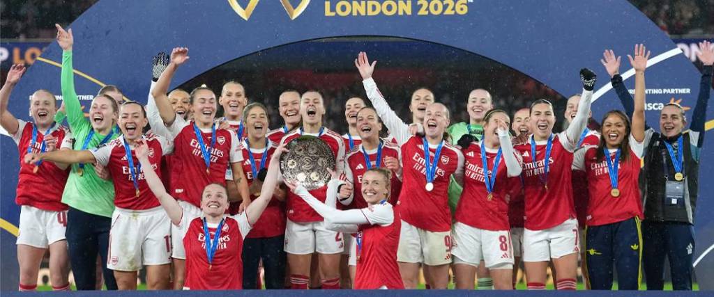 Arsenal, campeón de la Champions 2025, es uno de los equipos clasificados al Mundial de Clubes.