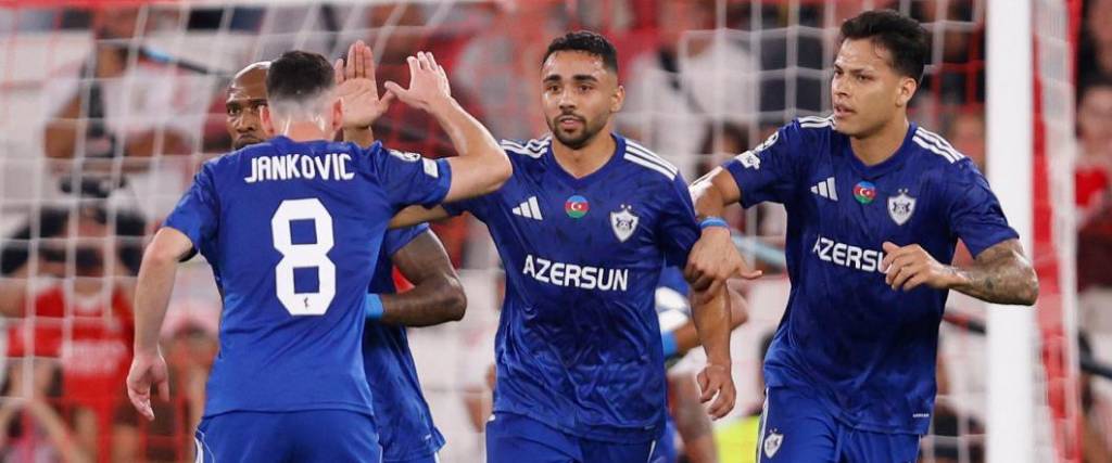 El equipo de Azerbaiyán dio la primera gran sorpresa de la Champions al imponerse de visita al Benfica.