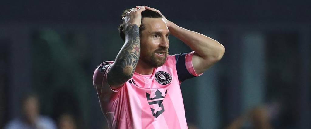 El astro argentino no pudo marcar la diferencia a favor del Inter Miami, que quedó eliminado de la Copa.