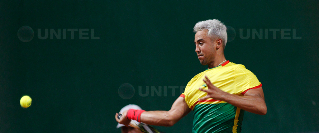 Hugo Dellien, destacado del equipo boliviano