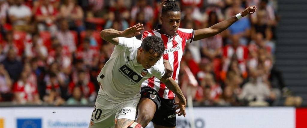El equipo de Bilbao sufrió una nueva derrota de local, además perdió al delantero Nico Williams por lesión.