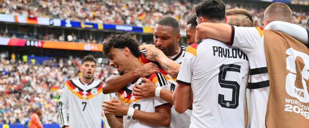 El equipo alemán logró una victoria aplastante tras vencer a Curazao por siete goles contra uno.