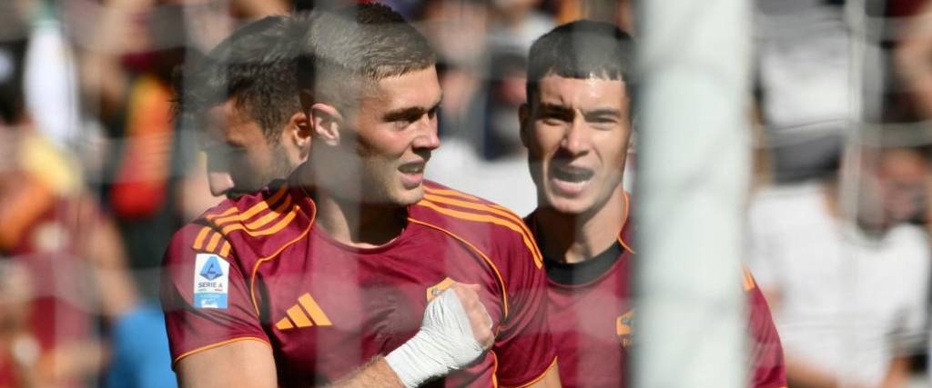 El ucraniano Artem Dovbyk anotó el primer tanto del equipo romano en el duelo ante Hellas Verona.