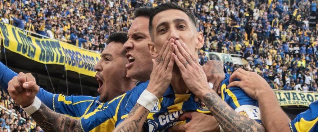 Con un tanto de Ángel Di María, Rosario Central se impuso por 5-0 a Independiente Rivadavia de Mendoza.