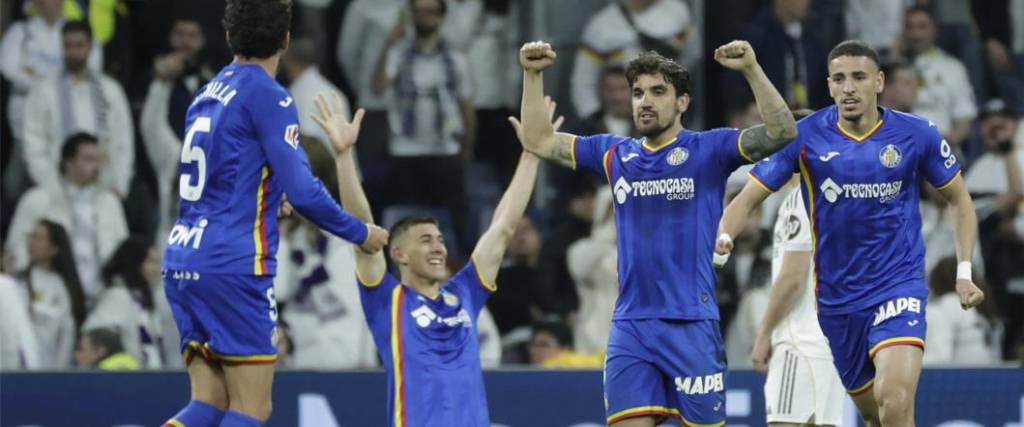 Getafe logró una victoria en el estadio Santiago Bernabéu después de 18 años de su último triunfo.