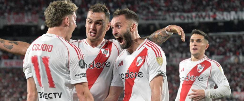 El delantero Facundo Colidio anotó el único tanto del compromiso para la victoria de River Plate.