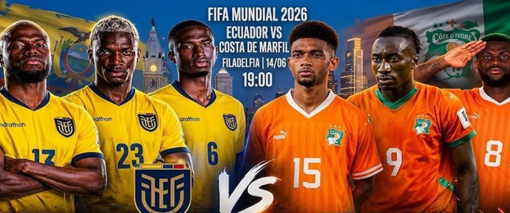 La selección de Ecuador será el tercer equipo sudamericano en entrar en acción en la Copa del Mundo.