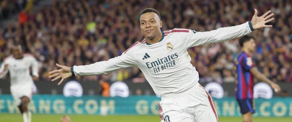 El delantero francés marcó los dos goles del Madrid para la victoria en el clásico español.