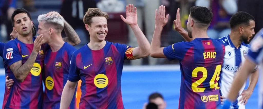 El equipo azulgrana logró una victoria en condición de local para recuperar el liderato de la Liga española.