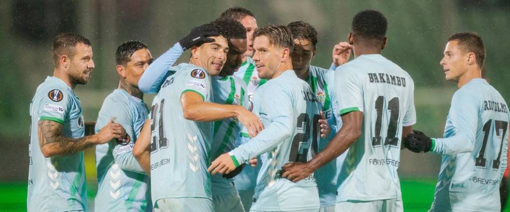 El equipo bético se impuso por 0-2 al Ludogorets para sumar su primer triunfo en Europa League.