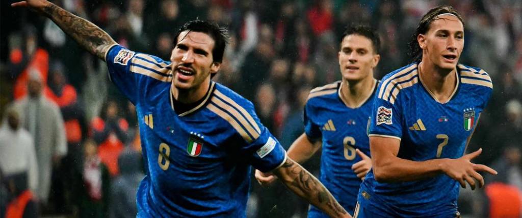 La selección italiana logró su primera victoria bajo el mando del entrenador Roberto Mancini.