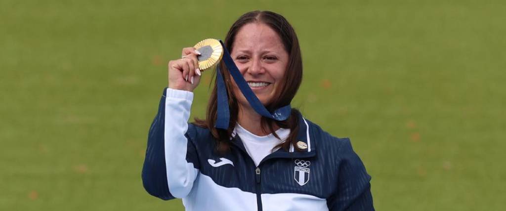 El guatemalteca Adriana Ruano logró la primera medalla de oro para su país en la historia de los JJOO.