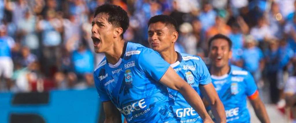 César Menacho marcó el tanto de la victoria para la academia cruceña en condición de local.