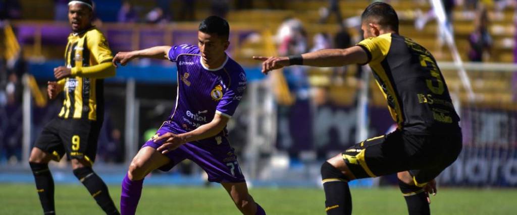Hugo Rojas marcó el único tanto para la victoria del conjunto potosino en la Villa Imperial.