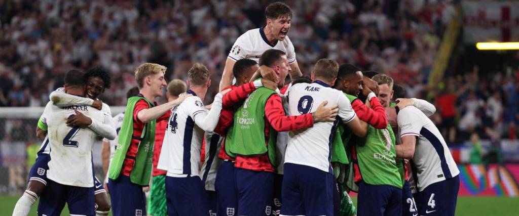 El equipo dirigido por Gareth Southgate disputará la segunda final de Eurocopa por segunda vez consecutiva.