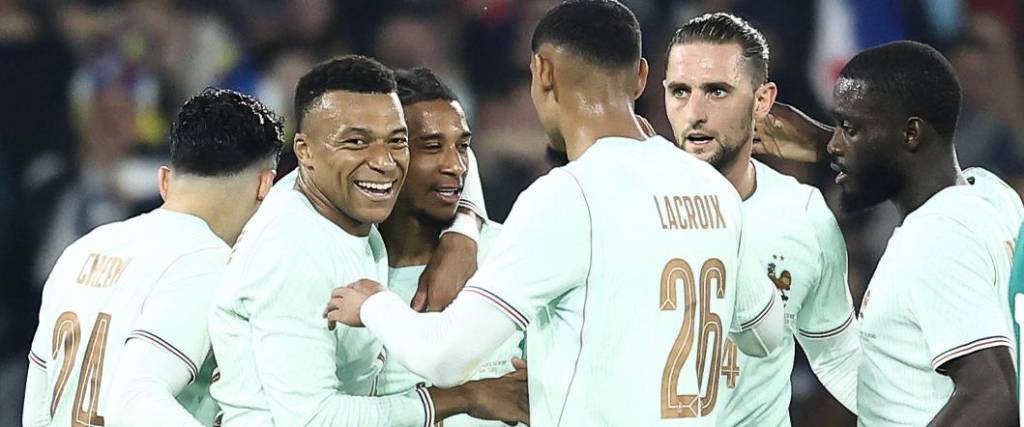 El equipo francés logró una victoria por 3-1 gracias a un hat-trick del delantero Michael Olise.