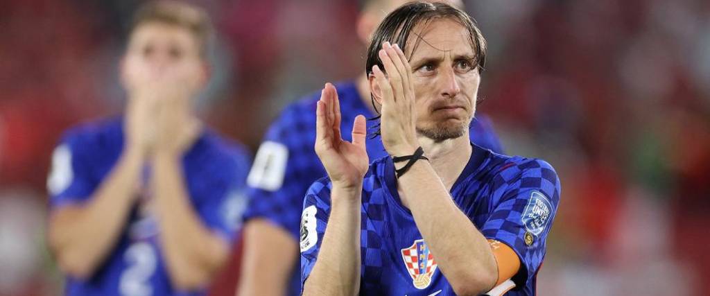 El mediocampista croata disputó su último partido con Croacia en la Copa del Mundo ante Portugal.