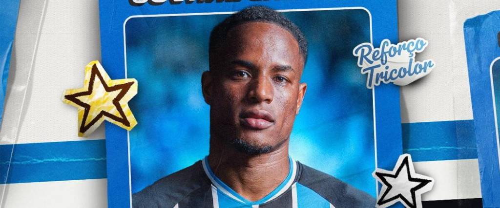 El delantero caboverdiano fue anunciado como nuevo refuerzo de Gremio de Porto Alegre.