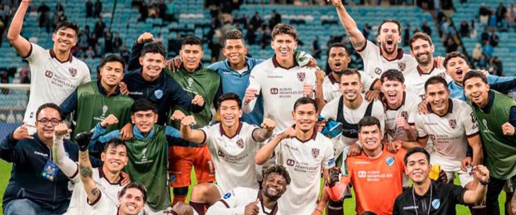 La academia paceña logró una victoria por 0-1 en condición de visitante ante Gremio de Porto Alegre.