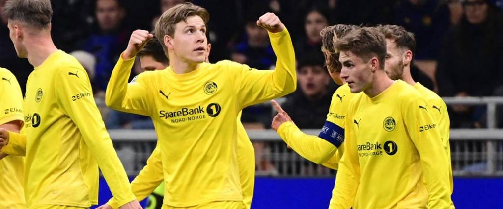 El equipo noruego dio la sorpresa de la Champions tras eliminar al Inter de Milán con un 1-2 en San Siro.