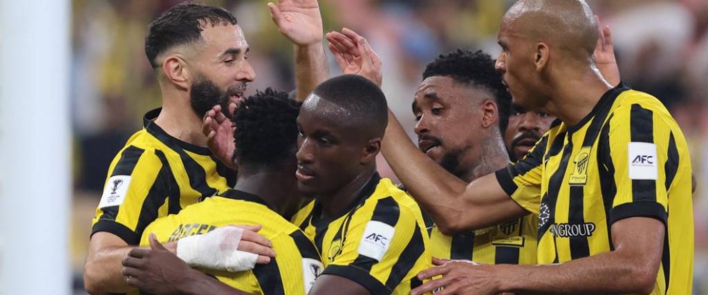 El delantero francés marcó el único tanto para la victoria de Al Ittihad en la Champions de Asia.