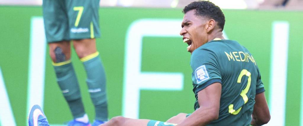 El defensor Diego Medina tuvo un desgaste importante durante el compromiso ante Surinam, el jueves.