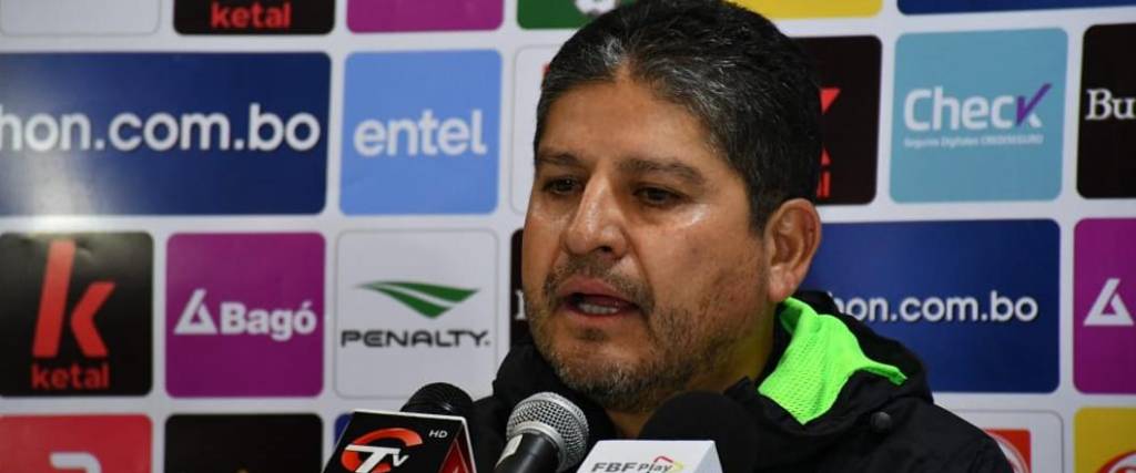 El técnico de la selección nacional manifestó que la selección boliviana debe ganar el partido en El Alto.