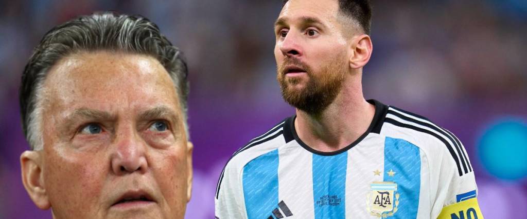 Van Gaal y Messi