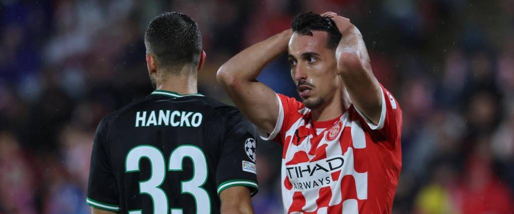 El Girona sufrió su segunda derrota en la fase inicial de la Champions a manos del Feyenoord.