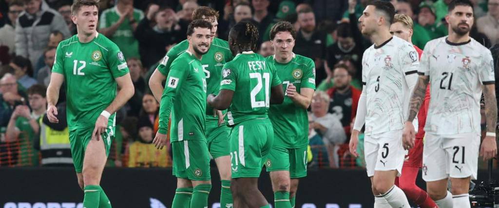El equipo irlandés logró una victoria por 2-0 en condición de local ante el conjunto portugués.