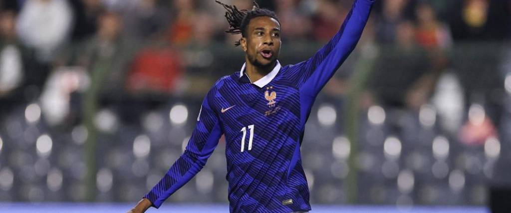 El delantero del Bayern Múnich marcó el único tanto para la victoria de la selección francesa ante Bélgica.