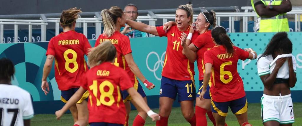 Con un golazo de la mediocampista del Barcelona, España se impuso por 1-0 a Nigeria en París 2024.