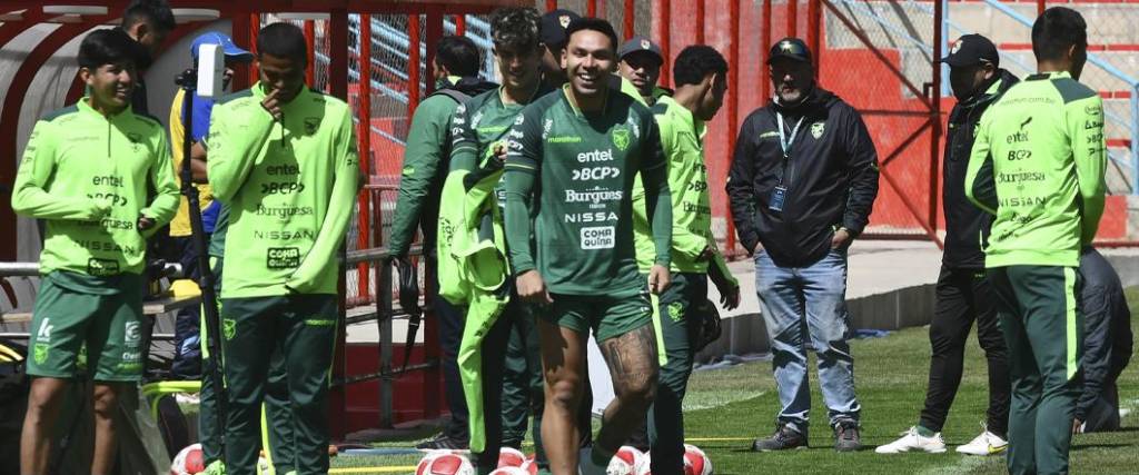 La selección boliviana comenzará a trabajar desde el lunes en la ciudad de La Paz.