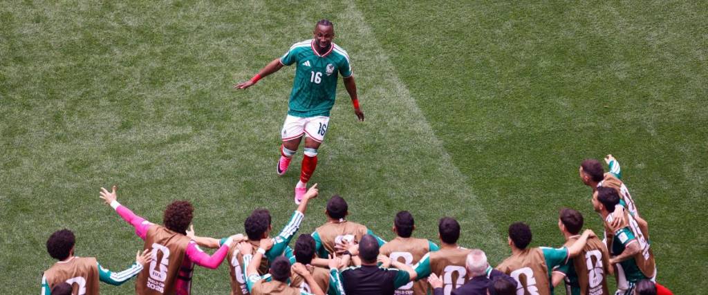 El equipo mexicano festejó el primer tanto del compromiso gracias al naturalizado Quiñones.