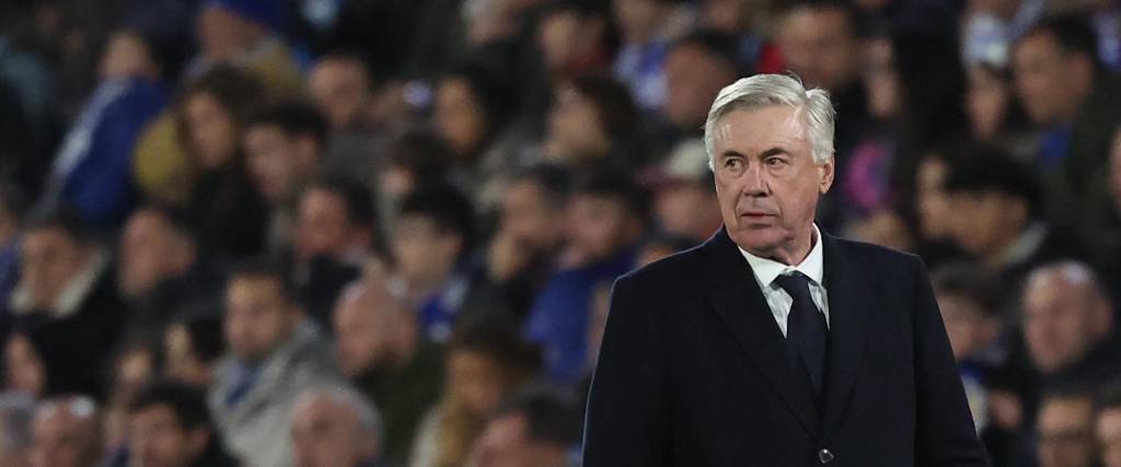 Carlo Ancelotti, DT del Real Madrid 