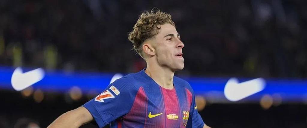 Fermín, jugador de Barcelona