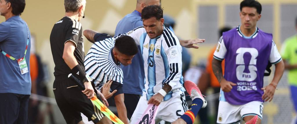 Los incidentes se produjeron al finalizar el partido en el que España salió campeón