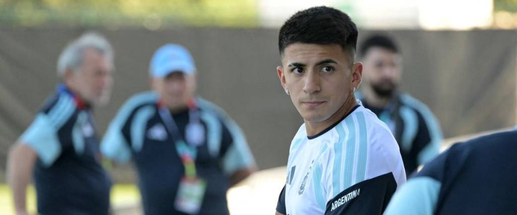 El jugador del Atlético Madrid es una alternativa que maneja Scaloni para el debut con Argentina.