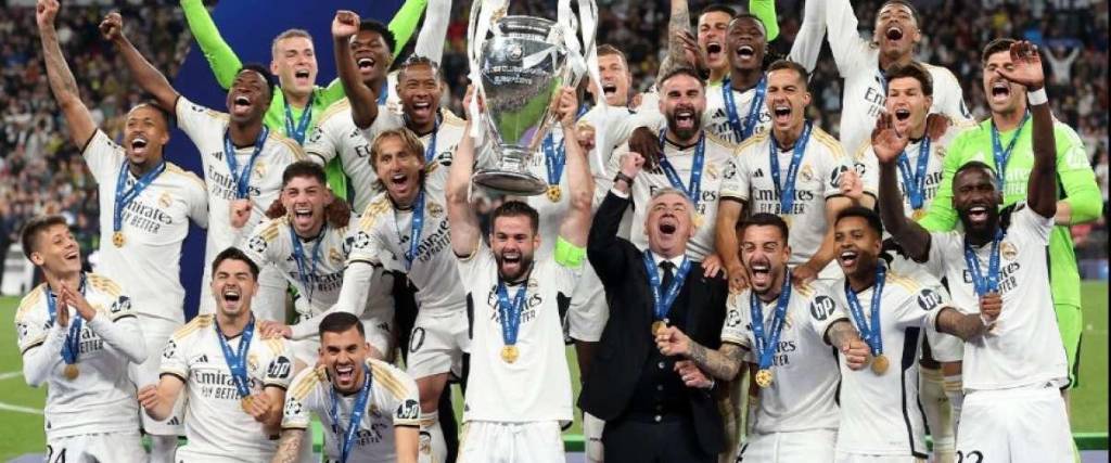 Real Madrid ganó la temporada pasada la Champions League