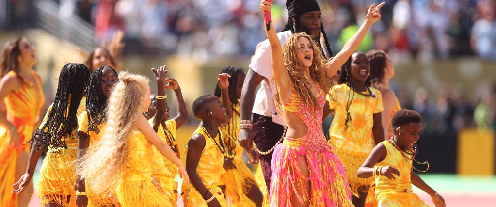 Shakira brindó un show este domingo en la final de la Copa del Mundo 2026