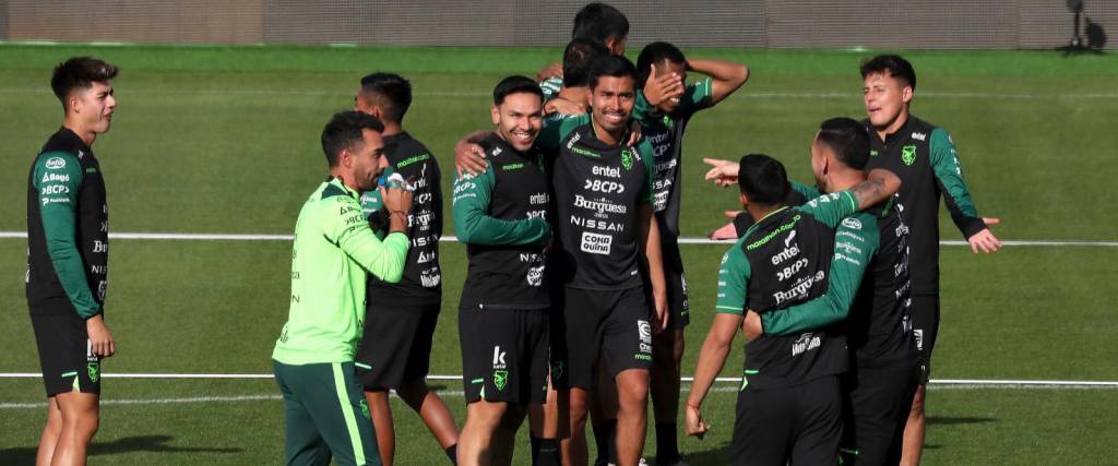 Los seleccionados mostraron buen ánimo en el cierre de prácticas