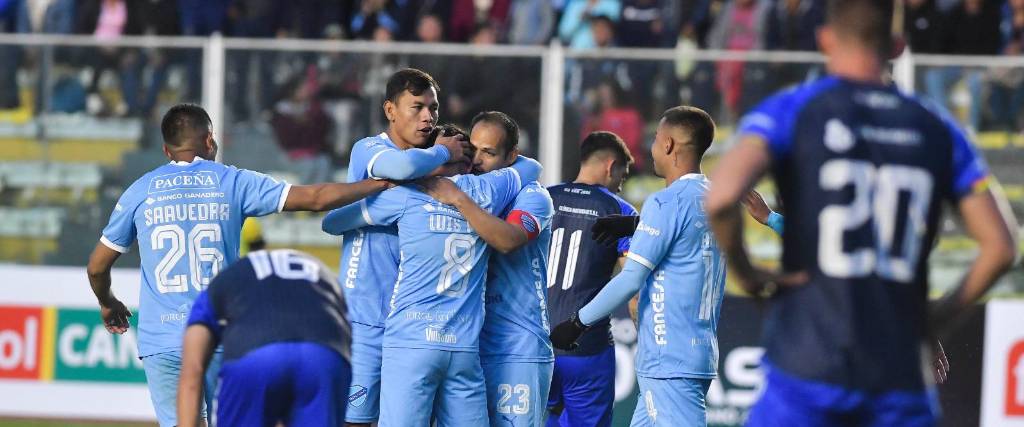 Uno de los goles de Bolívar