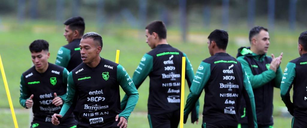 Una práctica de la selección en Santa Cruz