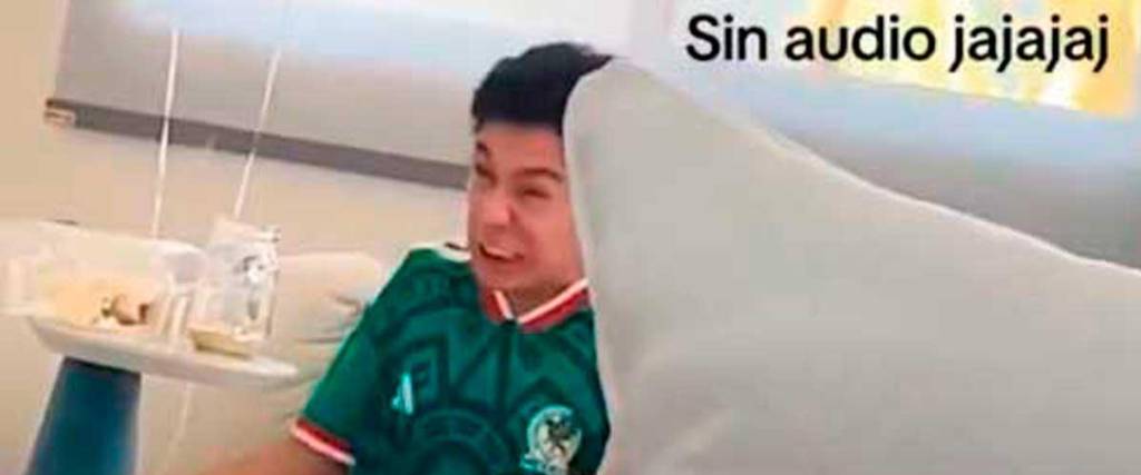 Un hombre se volvió viral por celebrar en silencio para no despertar a su bebé.