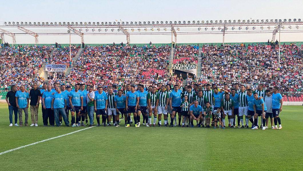 El clásico de leyendas de Blooming y Oriente terminó igualado sin goles