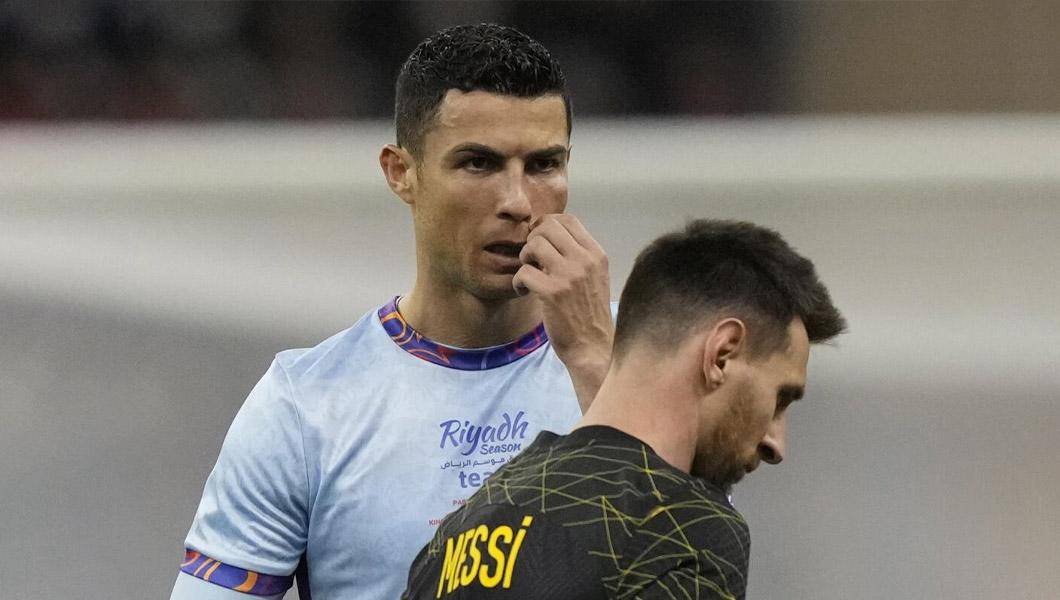 La última imagen viral de la rivalidad Cristiano Ronaldo vs Messi