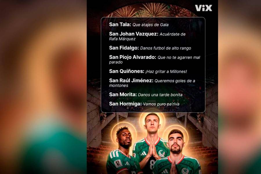 Una peculiar oración para la Selección Mexicana causó furor
