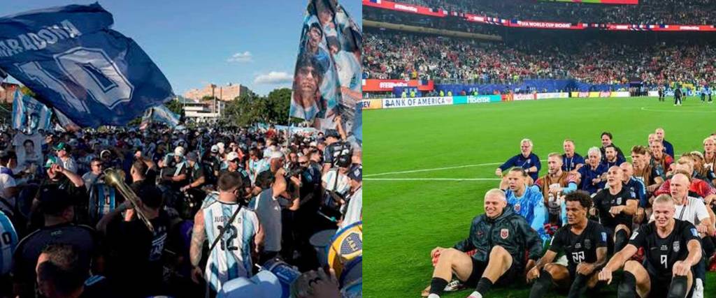 Imagen referencial de las celebraciones de las hinchadas en el Mundial 2026